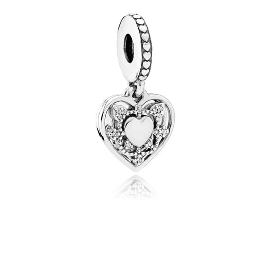 My Wife Always Heart Dangle Charm