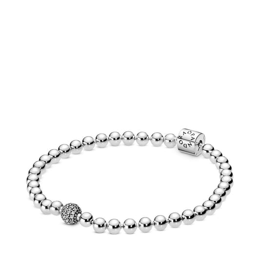 Beads & PaveBracelet