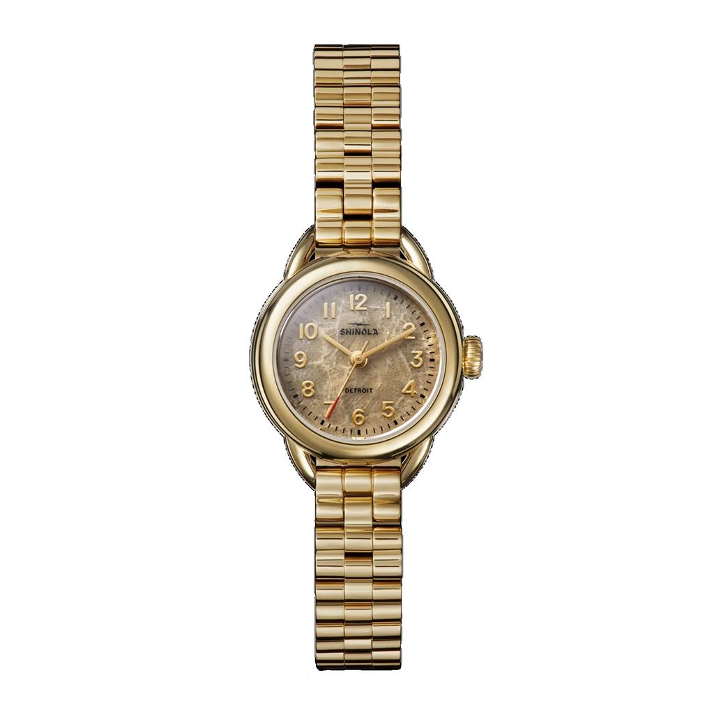 Shinola Runabout 25mm Petoskey Stone S0120306831