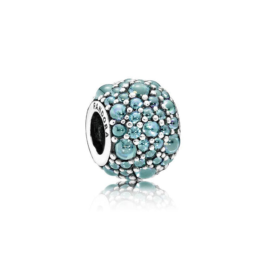 Shimmering Droplet, Teal CZ