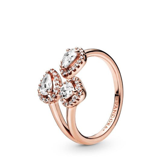 Geometric Shapes Open Ring