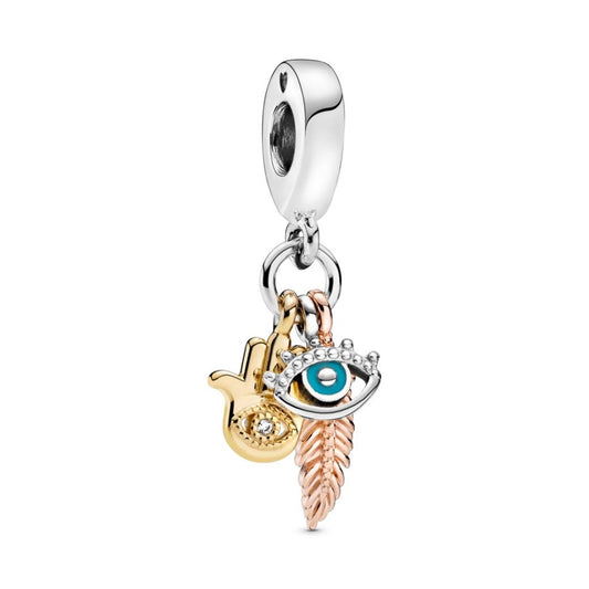 Hamsa, All-seeing Eye & Feather Spiritua