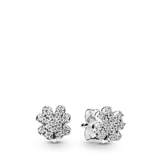 FINAL SALE - PaveFour-Leaf Clover Stud E