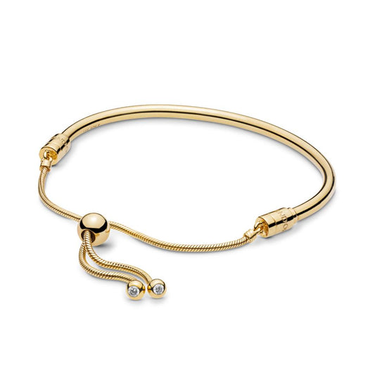 Moments Pandora Shine Sliding Bangle, Cl