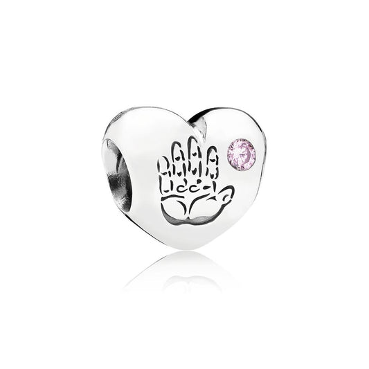 baby girl, pink CZ