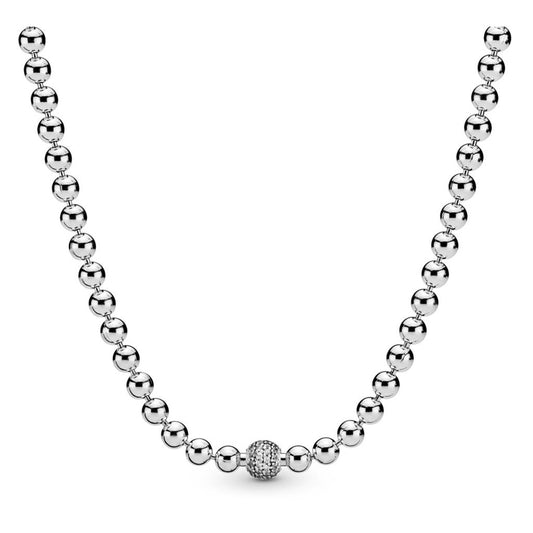 Beads & PaveNecklace
