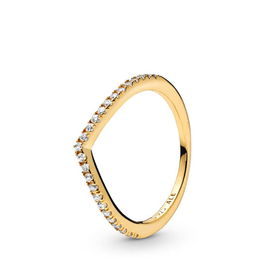 Sparkling Wishbone, Clear CZ