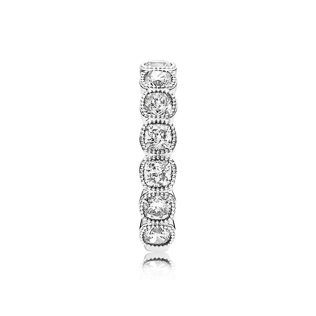 Alluring Cushion, Clear CZ