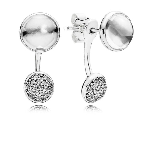 Dazzling Poetic Droplets, Clear CZ