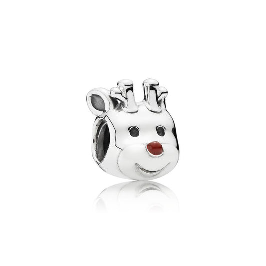 Red-Nosed Reindeer, Red Enamel