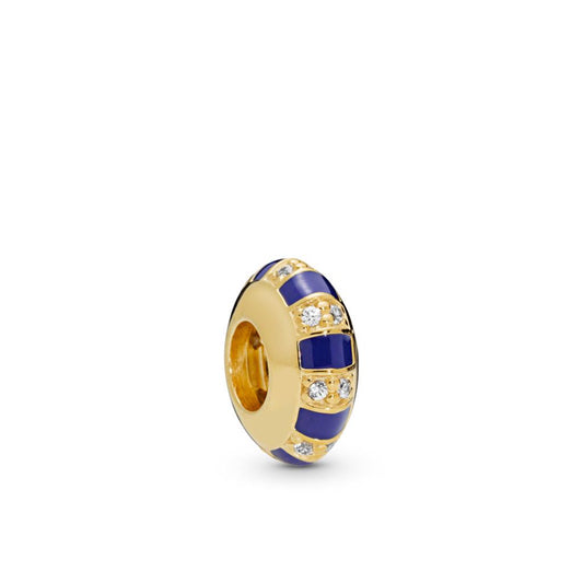 Exotic Stones & Stripes, Blue Enamel & C