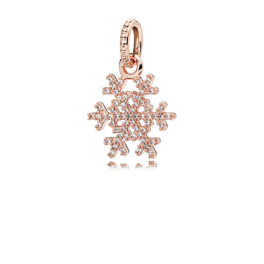 Sparkling Snowflake, Clear CZ