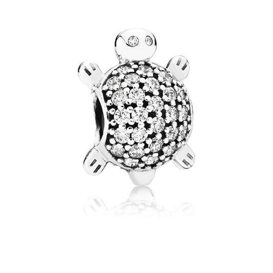 Pave?Sea Turtle Charm