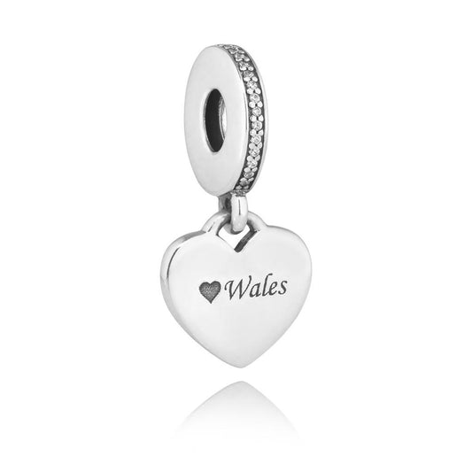 Be Mine Engraved Heart Dangle