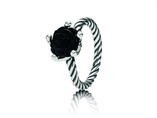 Silver Ring, Onyx