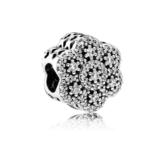 Crystalized Floral, Clear CZ