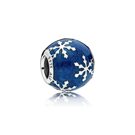 Wintry Delight, Midnight Blue Enamel