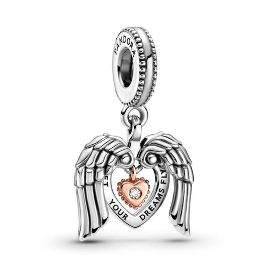 Pandora Club 2021 Angel Wings & Heart Da
