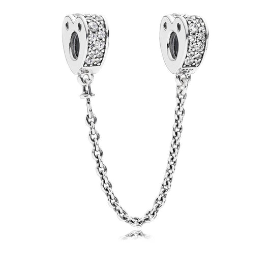 Sparkling Arcs of Love, Clear CZ