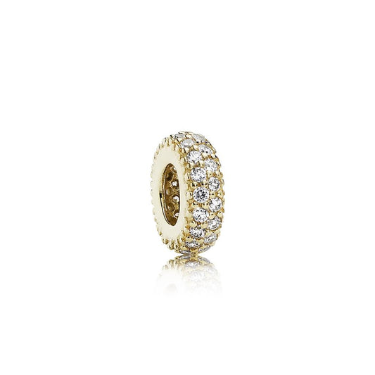 Clear Sparkle Spacer Charm