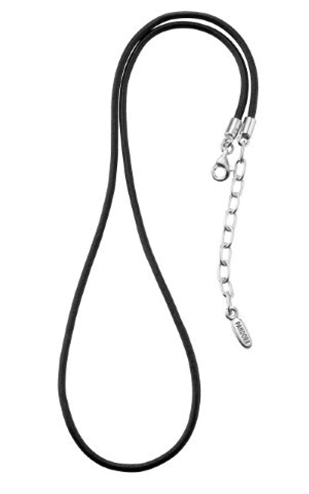 Necklace Black Leather