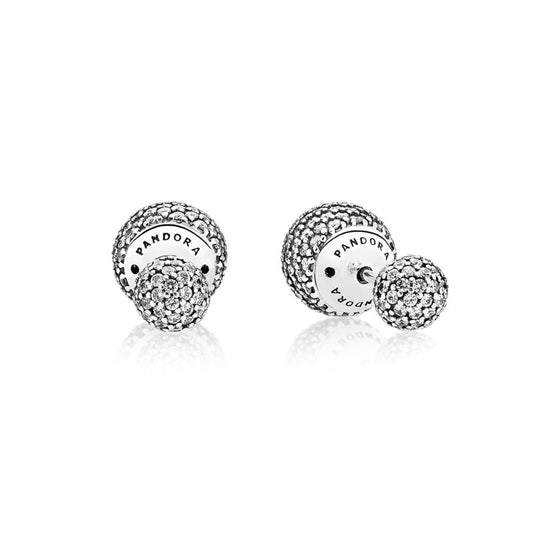 Pave Drops, Clear CZ