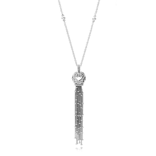 Enchanted Tassel, Clear CZ