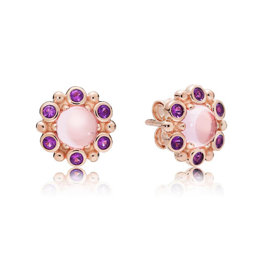 Heraldic Radiance, Pink & Purple Crystal