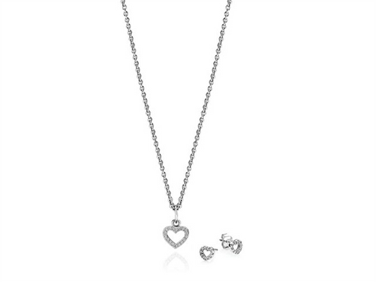 Be My Valentine Earring & Necklace Gift