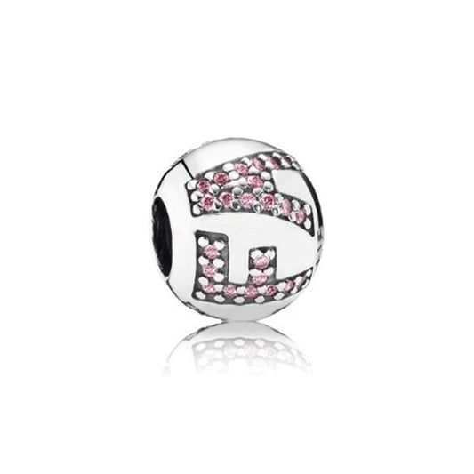 surrounded by faith, pink CZ