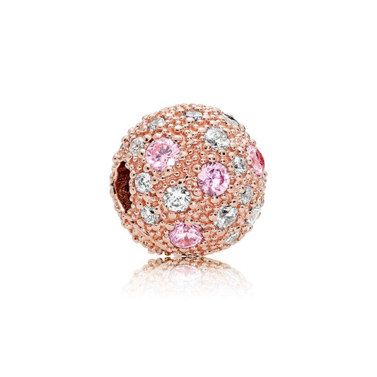 Cosmic Stars, Pink & Clear CZ