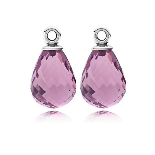 fascinating beauty, purple Murano glass