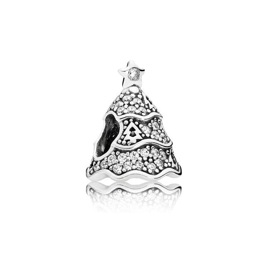 Twinkling Christmas Tree, Clear CZ