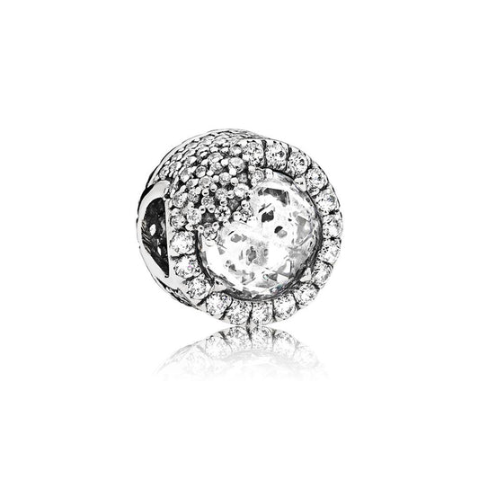 Dazzling Snowflake, Clear CZ