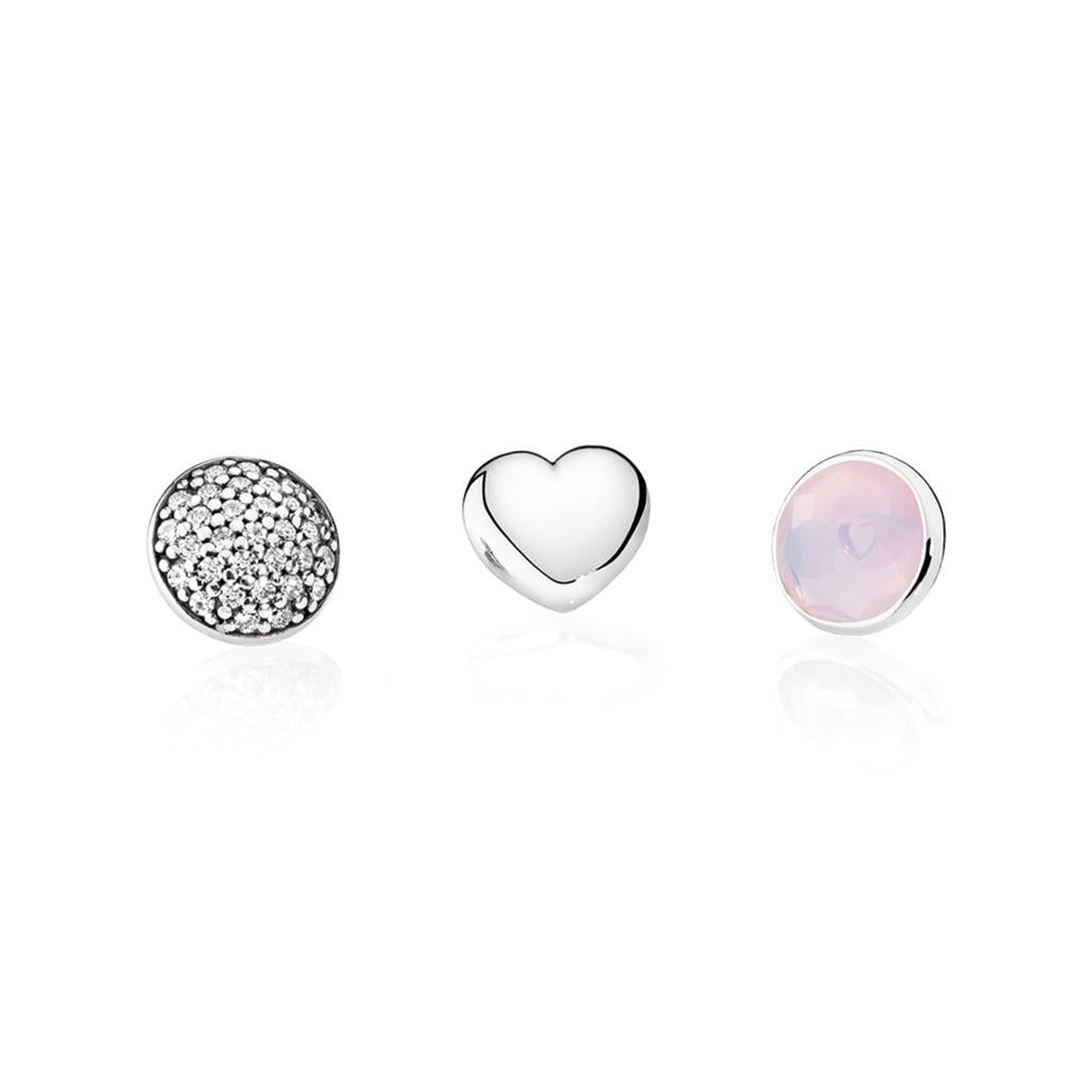 October Petites, Opalescent Pink Crystal