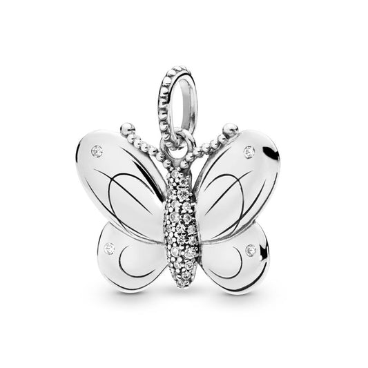 FINAL SALE - PaveButterfly Pendant