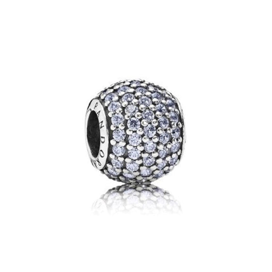 Pave lights, lavender CZ