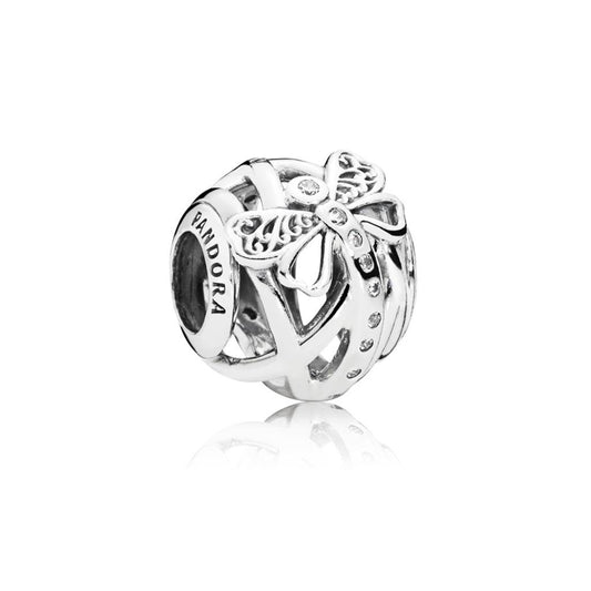 Dreamy Dragonfly, Clear CZ