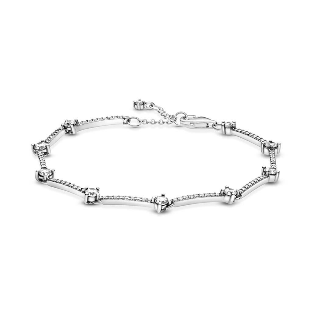 FINAL SALE - Sparkling Pav? Bars Bracele
