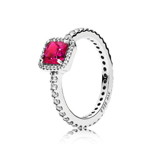 Timeless Elegance, Synthetic Ruby & Clea