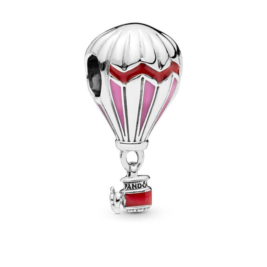 Red Hot Air Balloon Travel Charm