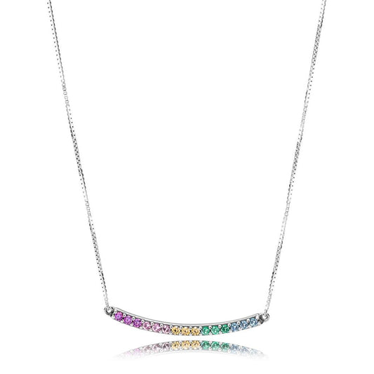 Arch, Multi-Colored CZ & Crystals