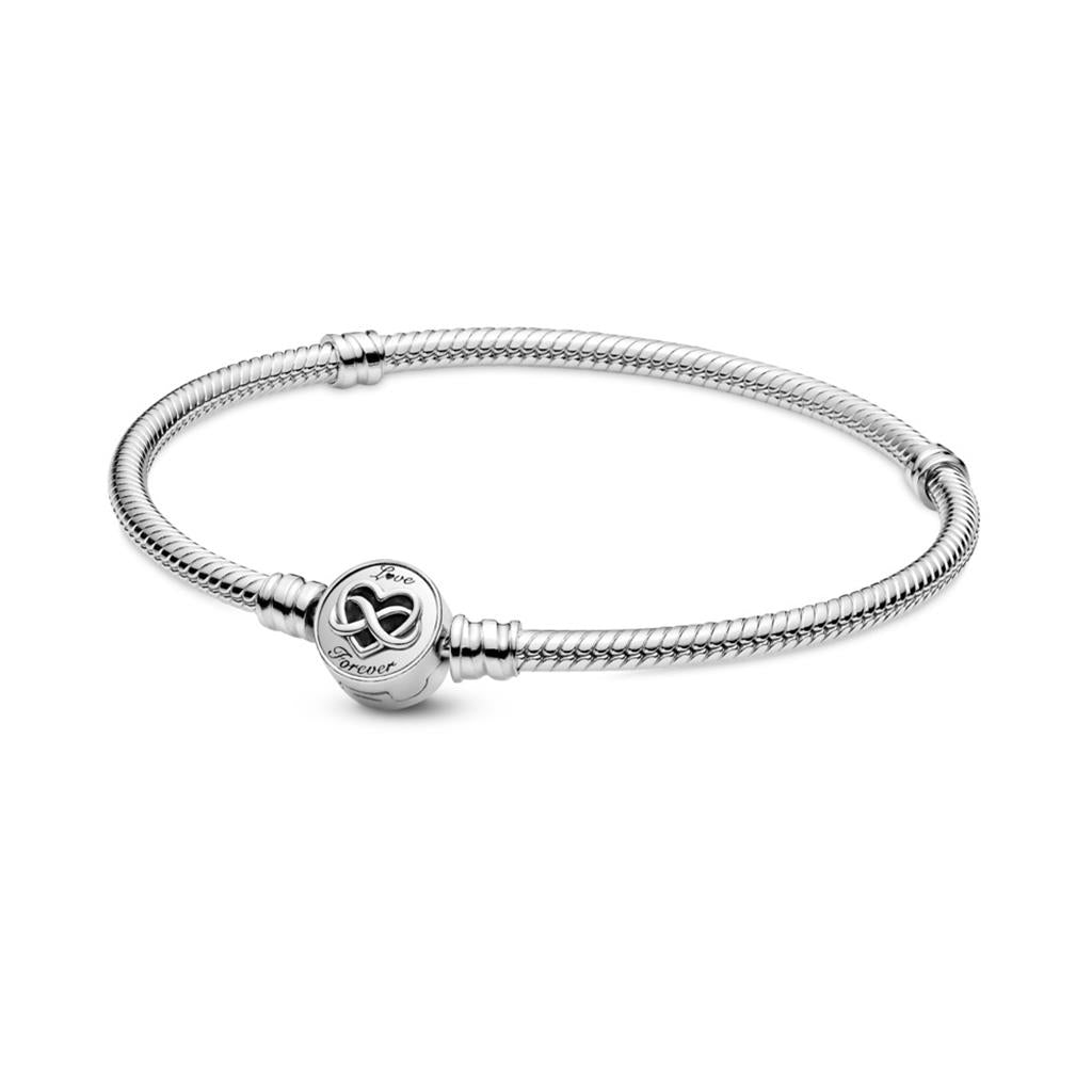 Pandora Moments Heart Infinity Clasp Sna