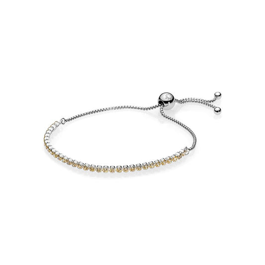 Sparkling Strand Bracelet, Golden-Colore