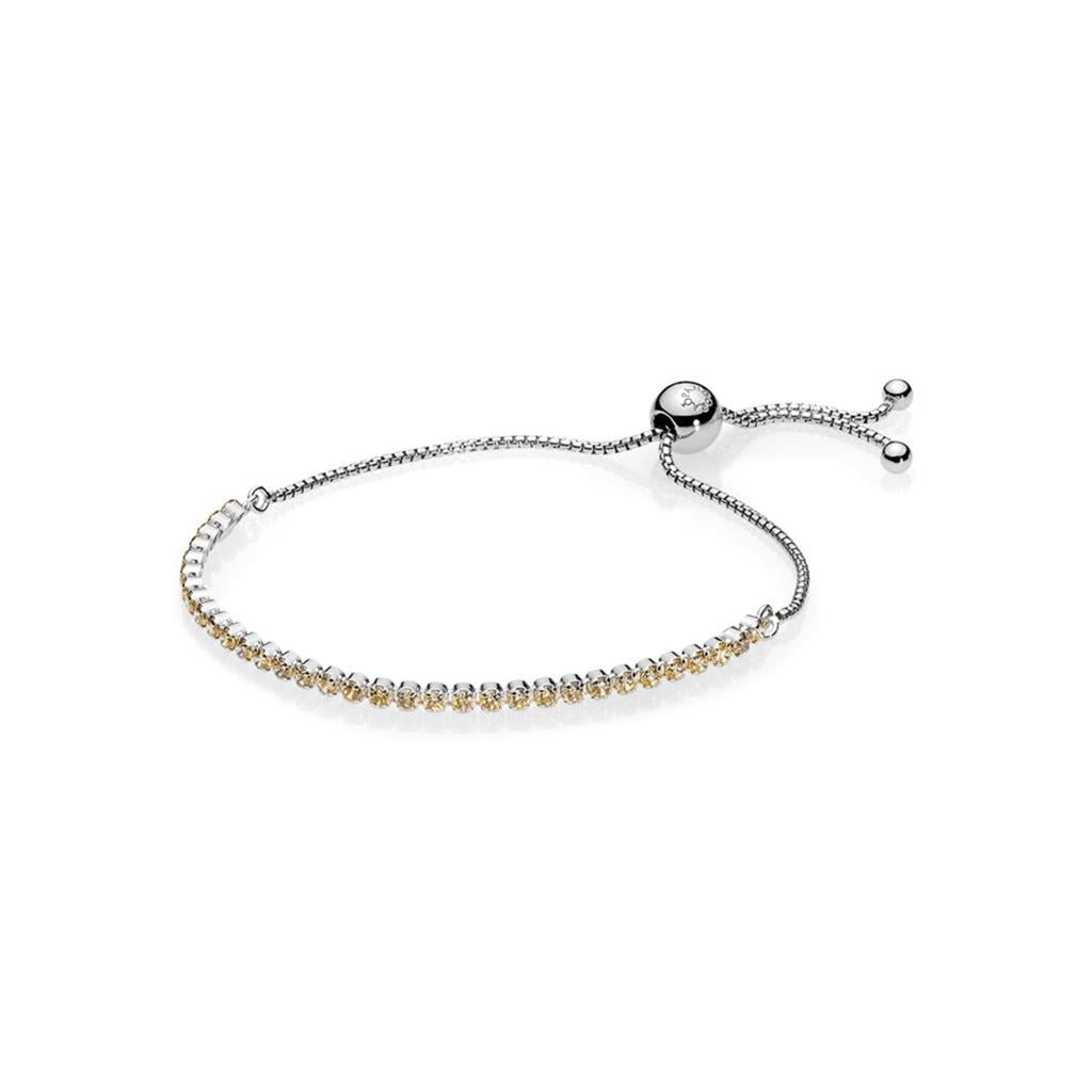 Sparkling Strand Bracelet, Golden-Colore