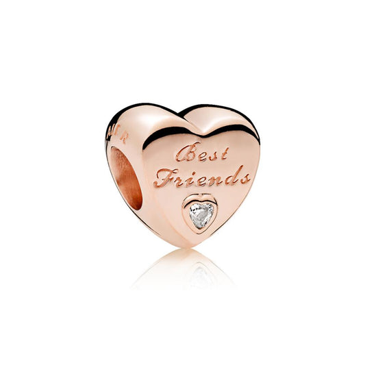 Friendship Heart, Clear CZ