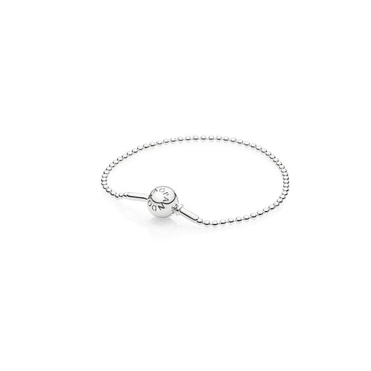 ESSENCE COLLECTION beaded silver bracele
