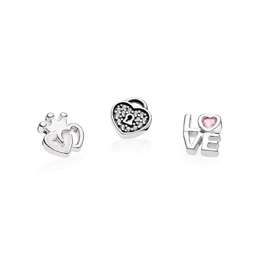 Forever Hearts Petites, Soft Pink Enamel