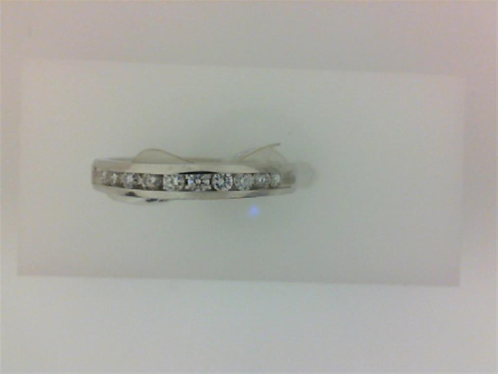 Lady's Yellow 14 Karat Anniversary Ring